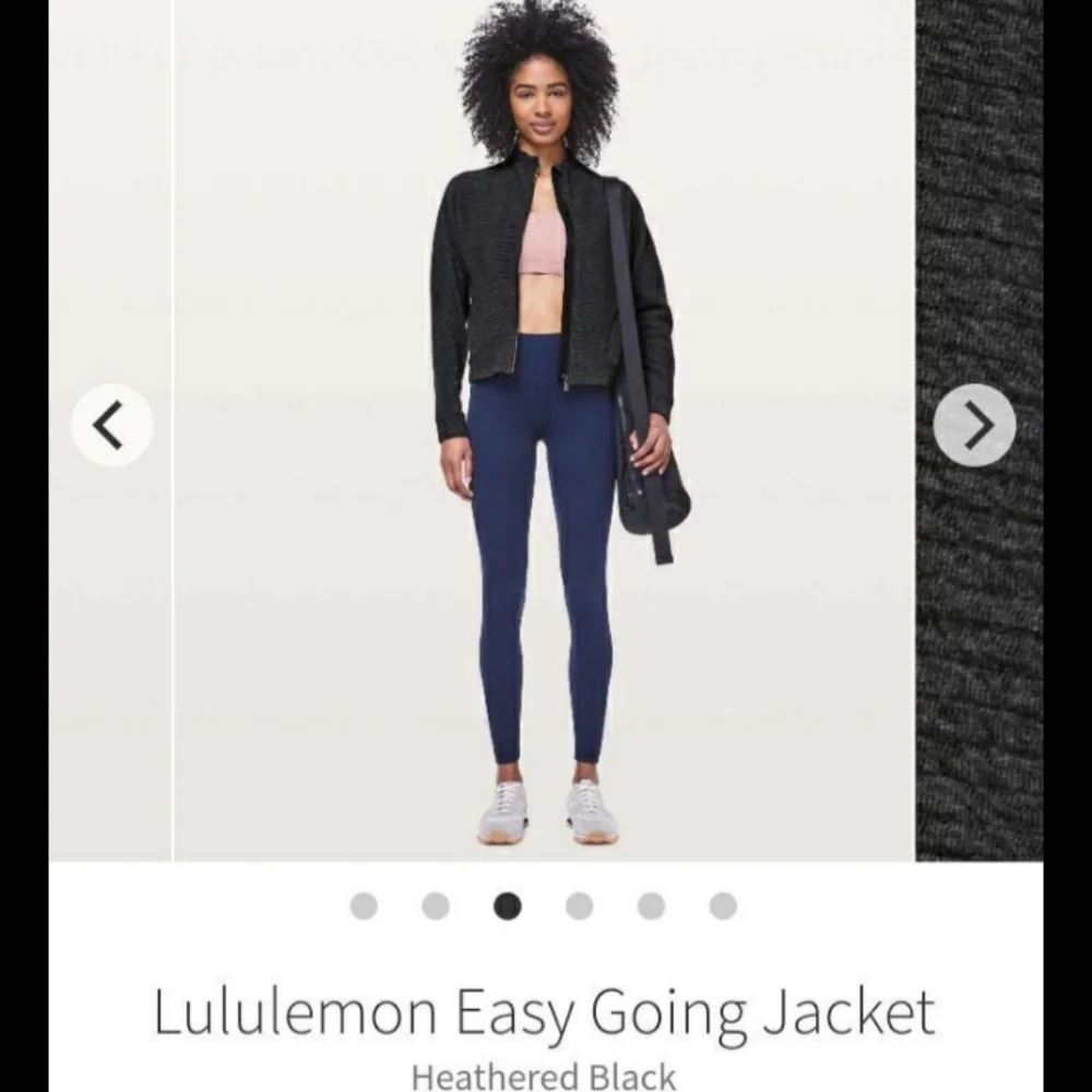 Lululemon Jacket 🖤🩶 - Picture 3 of 10